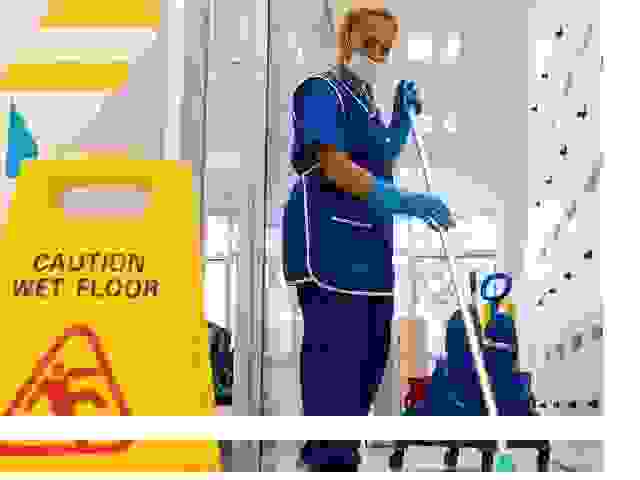 Уборка торговых помещений